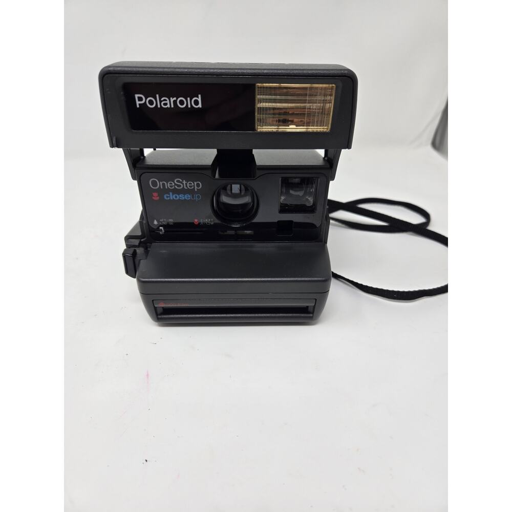 Vintage Polaroid OneStep CloseUp 600 Series Instant Film Camera with Strap testd - Picture 4 of 9